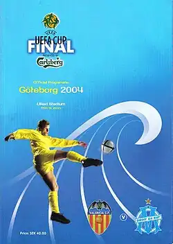 Обложка официальной программы к матчу