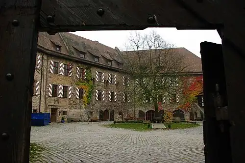 Внутренний двор замка