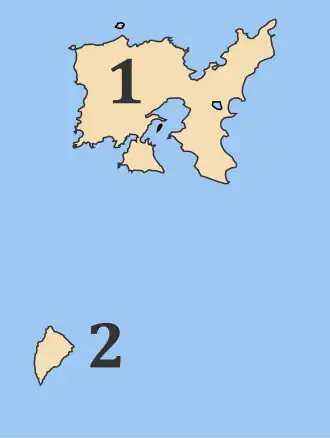 Лемнос на карте