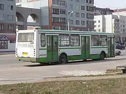 Автобус ЛиАЗ-5256.26, маршрут № 7