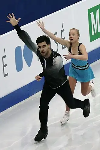 Лери Кенчадзе и Елизавета Макарована чемпионате мира 2012 года