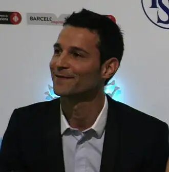 Агеноэр в «уголке слёз и поцелуев» во время финала Гран-при (2014)