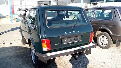 Задняя часть LADA Niva Legend в  комплектации Classic