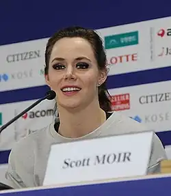 Т.&nbsp;Вертью на чемпионате четырёх континентов (2017)