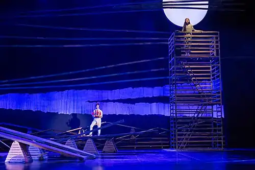 Юные Грэй и Ассоль (Иван Демчук и Алина Шемонаева)