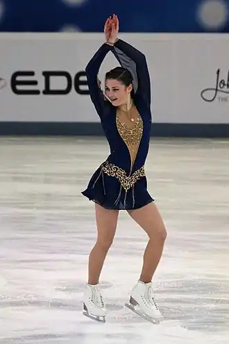 Гулякова на чемпионате России 2019