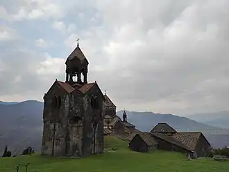 Монастырь в селе