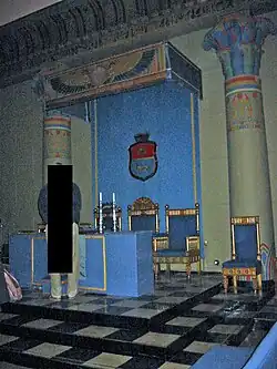 Интерьер одной из лож