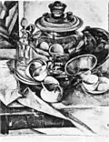 Г. В. Федоров. Натюрморт с самоваром. 1917. ГРМ