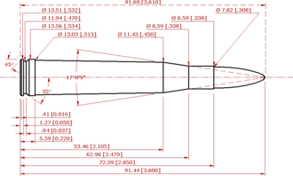 300 H&H Magnum Schematic