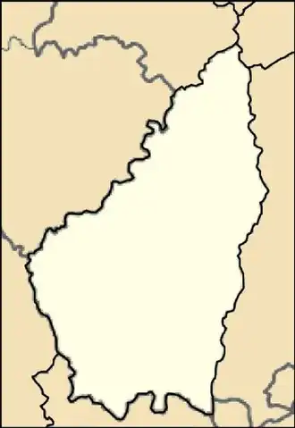 Ларжантьер на карте