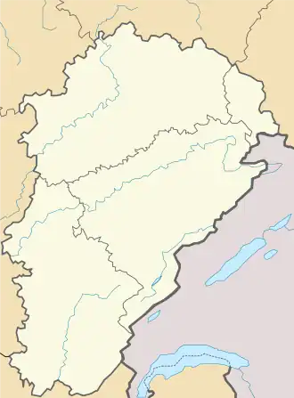 Мезьер на карте