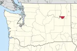 Спокан на карте