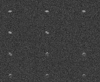 Радарное изображение астероида Куно