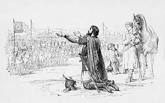 В. П. Верещагин, Дмитрия Донской перед Куликовской битвой, 1896 г.