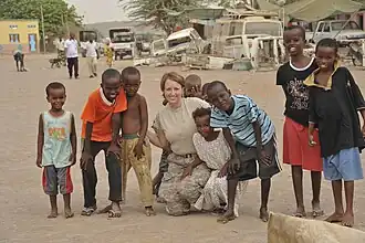 Американские военные в Дамержоге