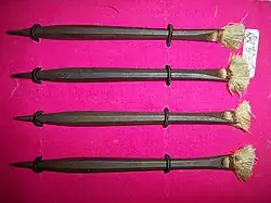 Бо-сюрикэн, дротики с оперением