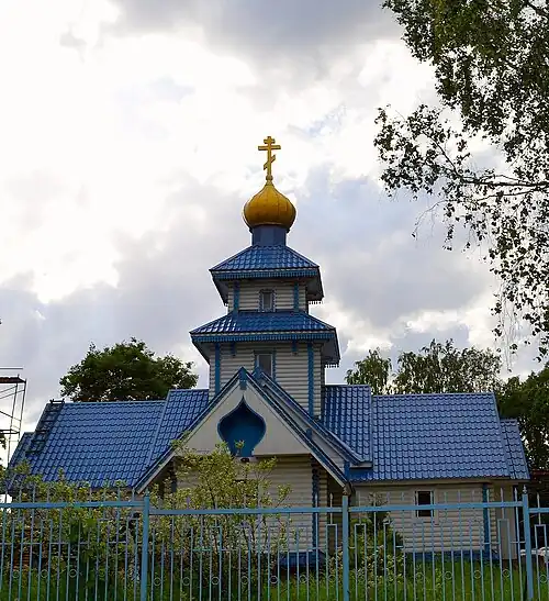 Деревянная церковь по проекту