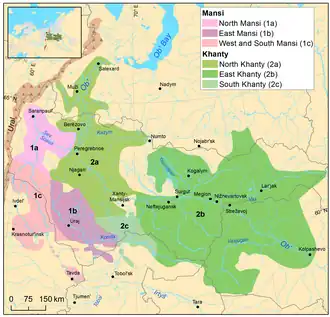 Хантыский и мансийский языки в начале 20 века