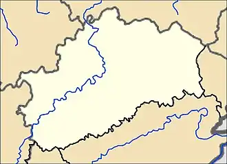 Мезьер на карте