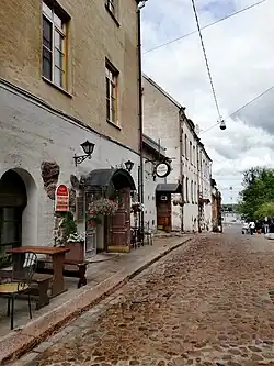 Вид от дома Борхарда в начале XXI&nbsp;века