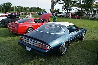 1979 Camaro Barlinetta с отделкой крыши в стиле ландо