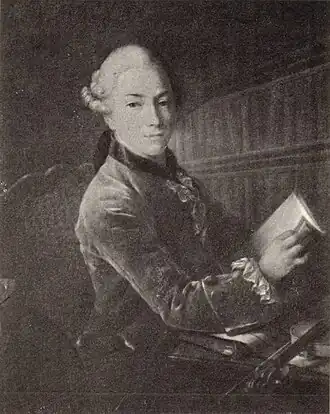 Портрет А. Г. Теплова. Художник Д. Г. Левицкий, 1769 год.