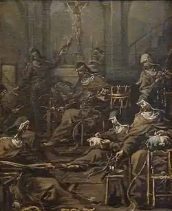 Мастерская монахинь. Около 1730. Страсбург, Музей изобразительного искусства