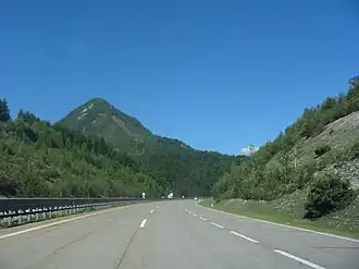 Е55 в Австрии