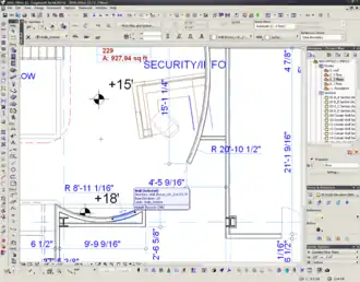 Скриншот программы Archicad