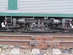 Неприводная тележка автомотрисы АЧ2