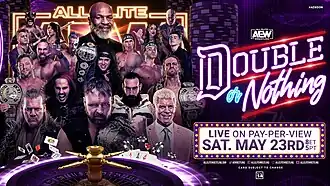 Официальный постер Double or Nothing 2020