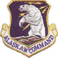 Нарукавный знак различия военнослужащих Командования Аляски