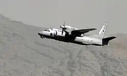 AN-32 cargo plane of the Afghan Air Force