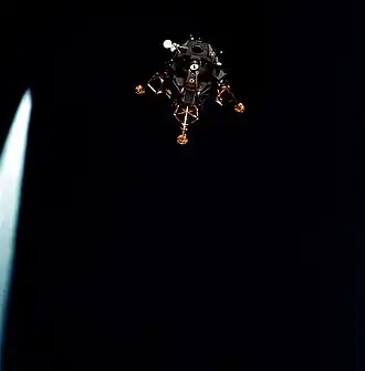 «Челленджер» после расстыковки