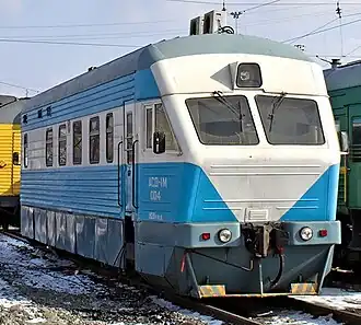 Дефектоскопная автомотриса АСД1М-004 Пермского завода