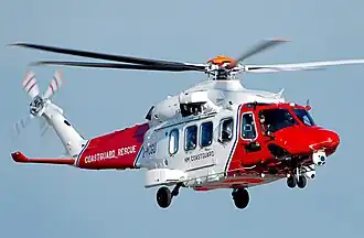 поисково-спасательный вертолёт (SAR) AgustaWestland AW189.