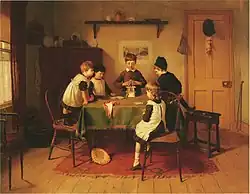 Гарри Брукер. Карточный домик, 1889