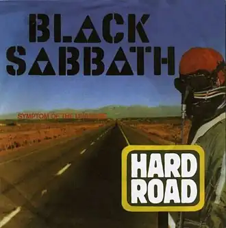 Обложка сингла Black Sabbath «A Hard Road» (1978)