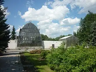 Оранжереи в екатеринбургском Ботаническом саду