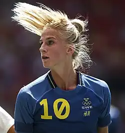 Якобссон в составе сборной на летних Олимпийских играх 2016