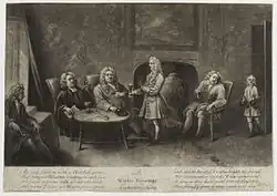 Беседа в зимний вечерНациональная портретная галерея, Лондон