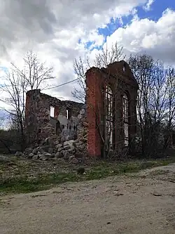 Разрушенная винокурня имения Богдановичей