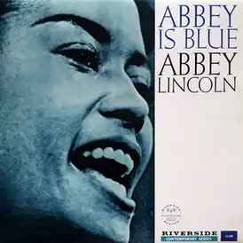 Обложка альбома Эбби Линкольн «Abbey Is Blue» (1959)