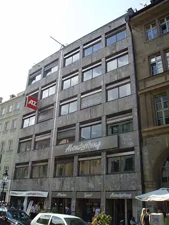 Штаб-квартира издания в Мюнхене до 2008 года