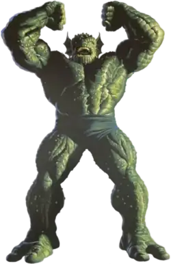 Мерзость на варианте обложки комикса Hulk (Vol. 5) #14 (апрель 2023)Художник — Алекс Росс