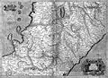 Абруццо на карте Герарда Мескатора (1589)