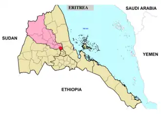 Ади-Текелезан на карте