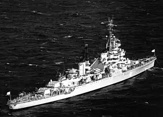 Лёгкий крейсер «Адмирал Ушаков», 3 ноября 1981 года