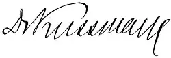 Изображение автографа